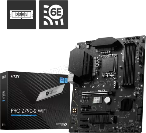 Photo de Carte Mère MSI Pro Z790-S WiFi DDR5 (Intel LGA 1700)