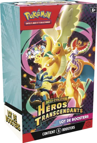 Photo de Carte Pokemon : Bundle 2.5 Méga Évolution Héros Transcendants (Fr)