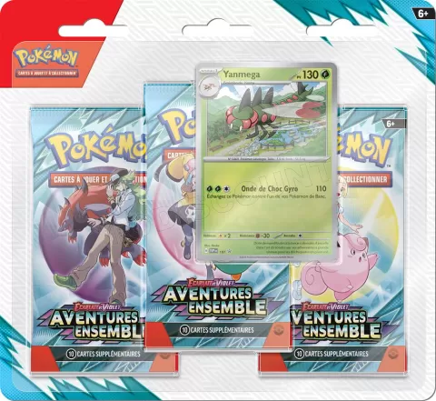 Photo de Carte Pokemon : EV09 Pack 3 Boosters