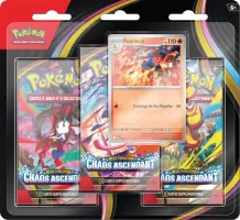Photo de Carte Pokemon : ME04 Pack de 3 Boosters (Fr)