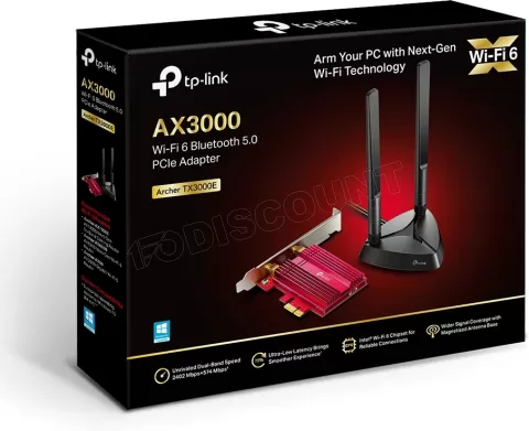 Photo de Carte réseau PCI-Express TP-Link Archer TX3000E Wi-Fi 6/BT5.0