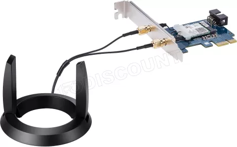 Photo de Carte Réseau PCI-Express WIFI + Bluetooth Asus PCE-AC58BT (AC2100)