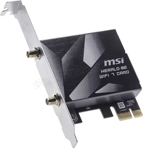 Photo de Carte Réseau PCIe WiFi 7 MSI Herald (BE9400)