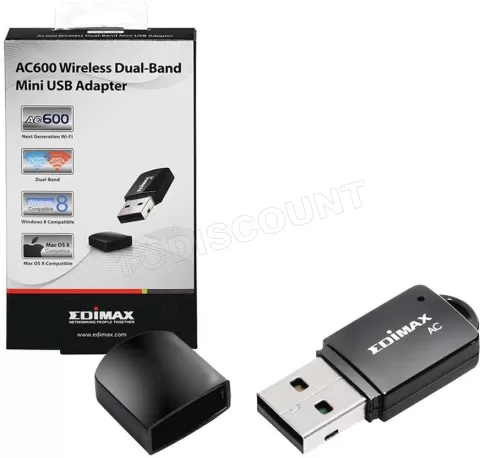 Photo de Carte Réseau USB WIFI Edimax EW-7811UTC (AC600)