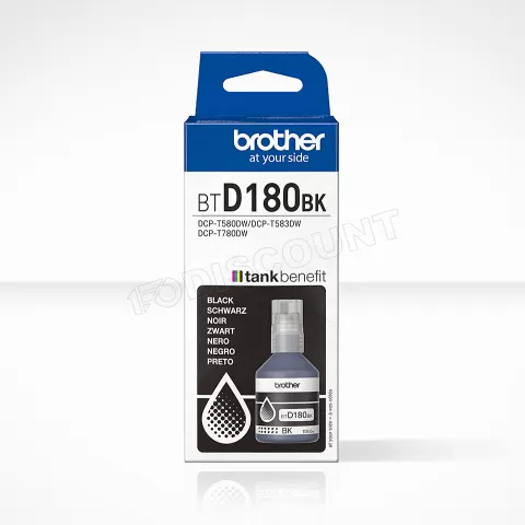 Photo de Cartouche d'encre Brother BTD180BK (Noir)