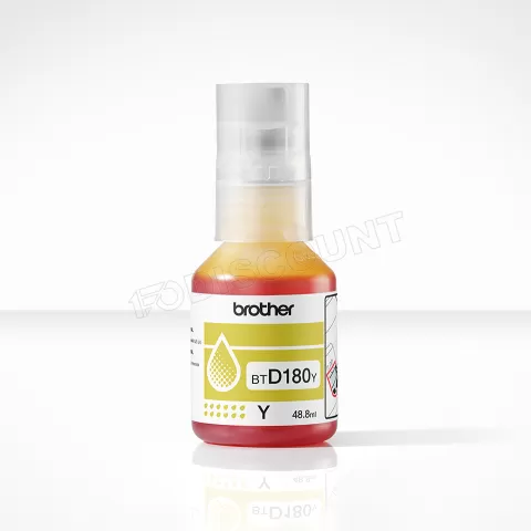 Photo de Cartouche d'encre Brother BTD180Y (Jaune)