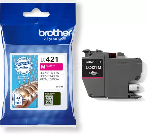 Photo de Cartouche d'encre Brother LC-421 (Magenta)