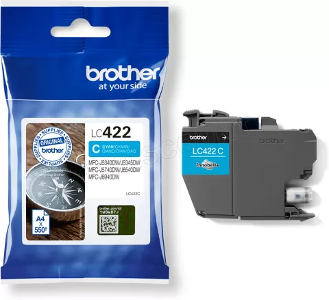 Photo de Cartouche d'encre Brother LC-422 (Cyan)