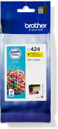 Photo de Cartouche d'encre Brother LC-424 (Jaune)