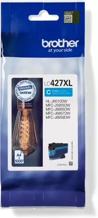 Photo de Cartouche d'encre Brother LC-427 XL (Cyan)