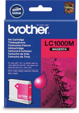 Photo de Cartouche d'encre Brother LC1000M (Magenta)