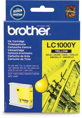 Photo de Cartouche d'encre Brother LC1000Y (Jaune)