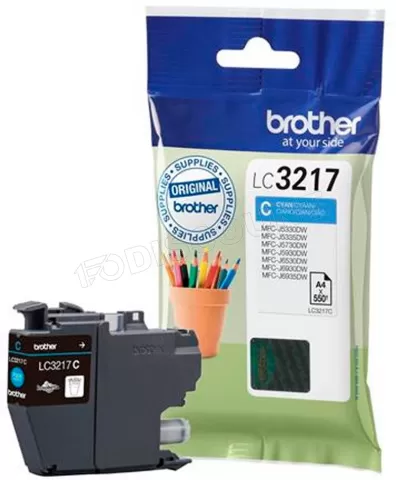 Photo de Cartouche d'encre Brother LC3217 (Cyan)