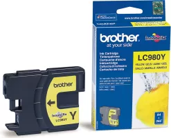 Photo de Cartouche d'encre Brother LC980Y (Jaune)