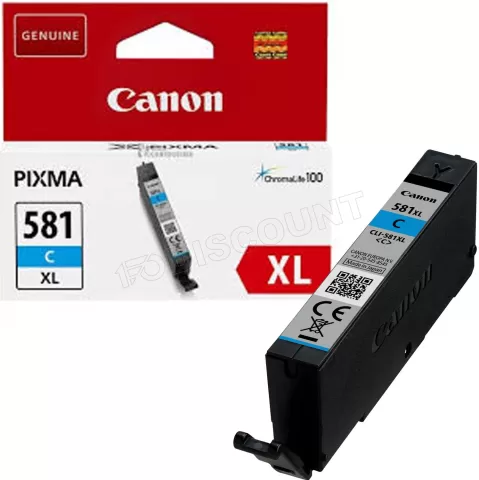 Photo de Cartouche d'encre Canon CLI-581C XL (Cyan)