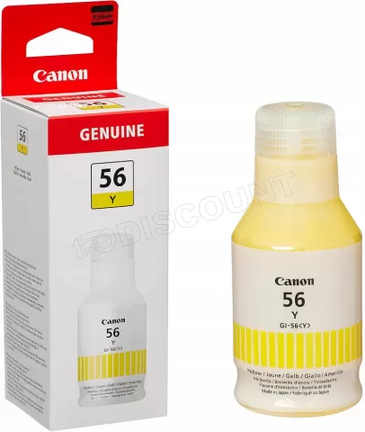 Photo de Cartouche d'encre Canon GI-56 (Jaune)