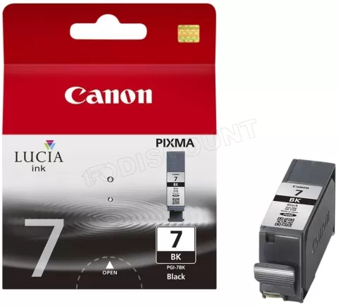 Photo de Cartouche d'encre CANON PGI-7 BK (Noir)