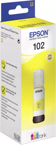 Photo de Cartouche d'encre Epson EcoTank 102 70ml (Jaune)