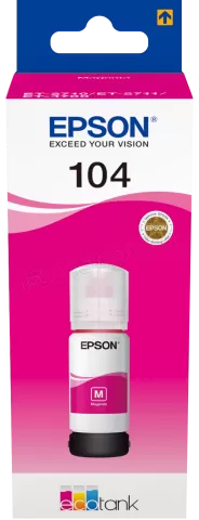 Photo de Cartouche d'encre Epson EcoTank 104 65ml (Magenta)