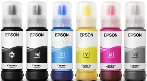 Photo de Cartouche d'encre Epson EcoTank 114 70ml (Gris)