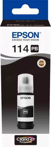 Photo de Cartouche d'encre Epson EcoTank 114 70ml (Noir Photo)