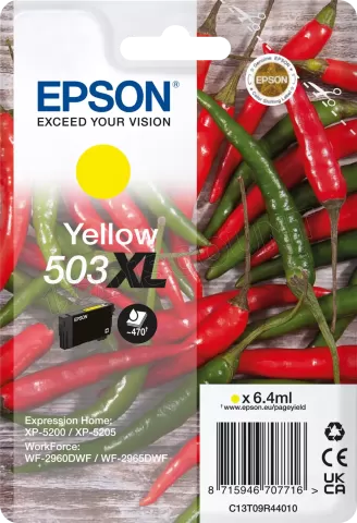 Photo de Cartouche d'encre Epson Piments 503 XL (Jaune)