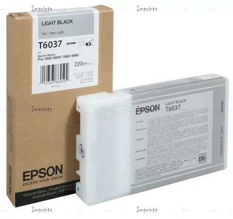 Photo de Cartouche d'encre Epson T603700 (Gris)
