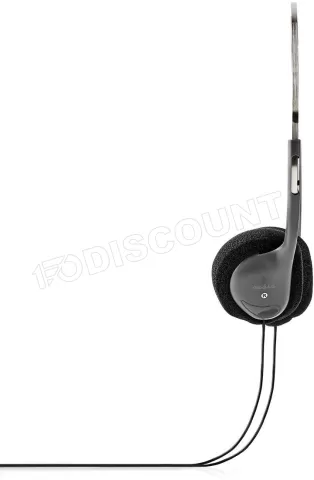 Photo de Casque filaire Nedis (Noir)