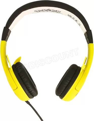 Photo de Casque filaire pour enfant OTL Pokémon Pikachu (Jaune)