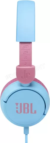 Photo de Casque filaire pour Enfants JBL JR310 (Bleu/Rose)