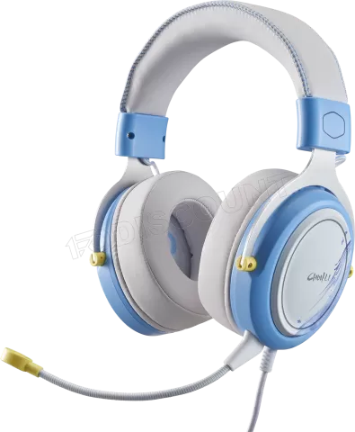 Photo de Casque Gamer filaire Cooler Master CH331 Street Fighter 6 (Blanc/Bleu)