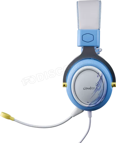 Photo de Casque Gamer filaire Cooler Master CH331 Street Fighter 6 (Blanc/Bleu)