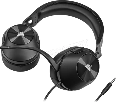 Photo de Casque Gamer filaire Corsair HS55 Stereo (Noir)