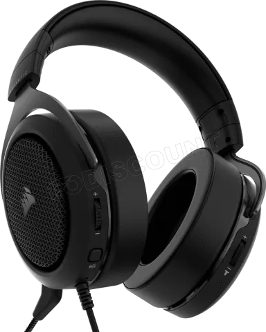 Photo de Casque Gamer filaire Corsair HS60 Haptic (Noir)