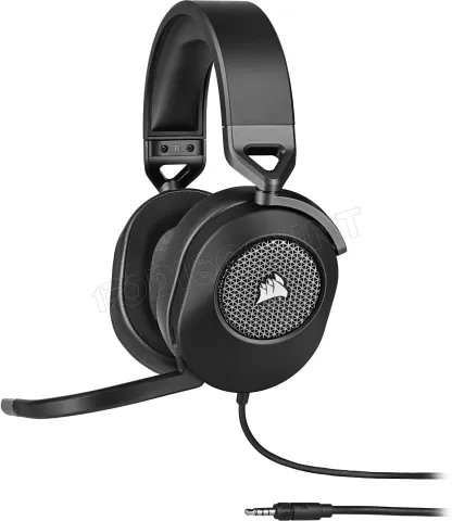 Photo de Casque Gamer filaire Corsair HS65 Surround (Blanc)