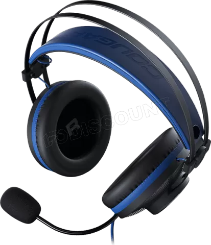 Photo de Casque Gamer filaire Cougar Immersa Essential (Noir/Bleu)