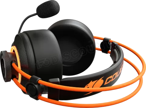 Photo de Casque Gamer filaire Cougar Immersa Pro Prix (Noir)