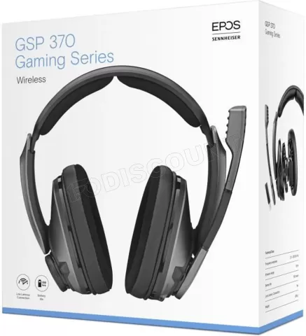 Photo de Casque Gamer filaire Epos GSP 370 (Noir)