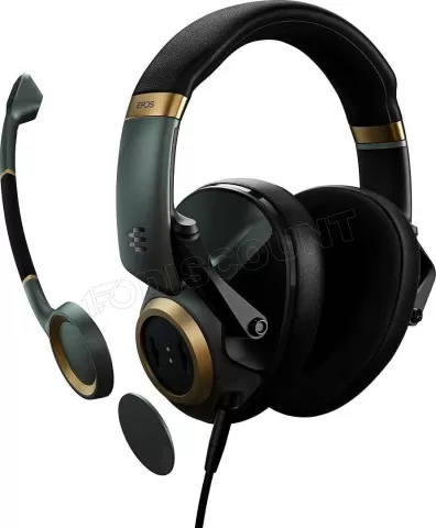 Photo de Casque Gamer filaire Epos H6 Pro Closed (Vert/Noir)