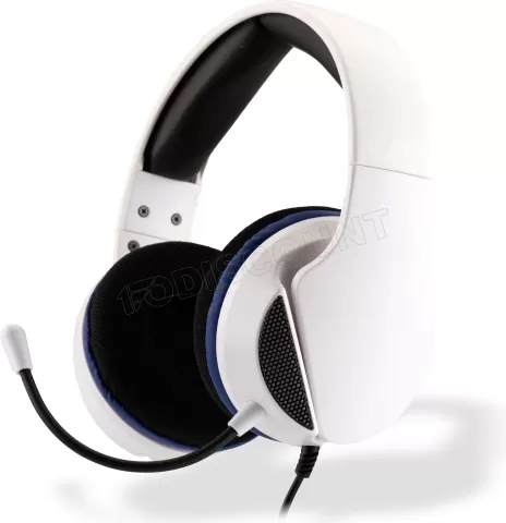 Photo de Casque Gamer filaire Freaks and Geeks SPX-300 pour PS5 (Blanc/Noir)