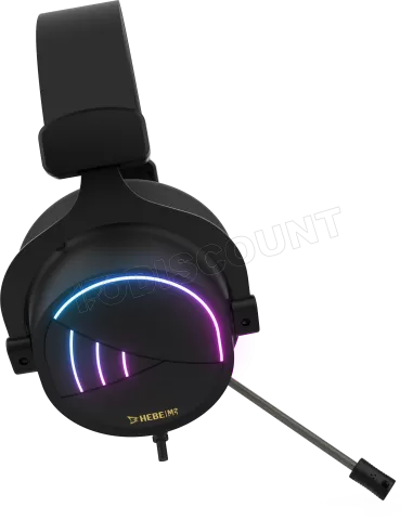 Photo de Casque Gamer filaire Gamdias Hebe M2 RGB (Noir)
