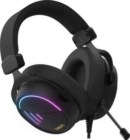 Photo de Casque Gamer filaire Gamdias Hebe M2 RGB (Noir)