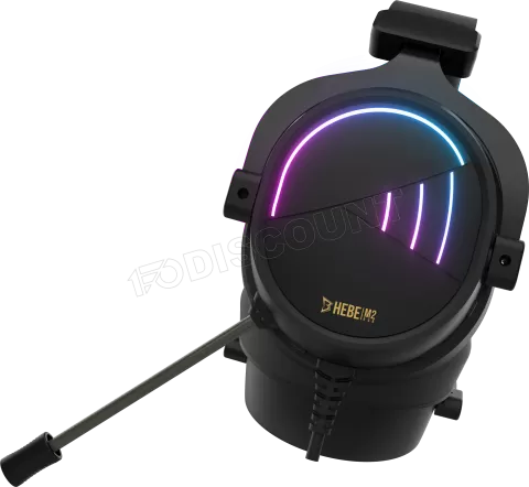 Photo de Casque Gamer filaire Gamdias Hebe M2 RGB (Noir)