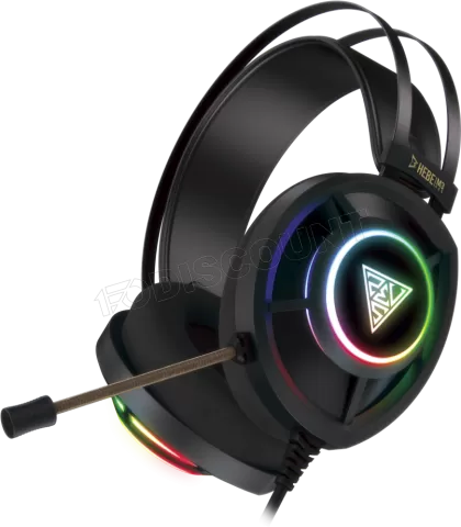 Photo de Casque Gamer filaire Gamdias Hebe M3 RGB (Noir)