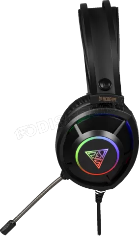 Photo de Casque Gamer filaire Gamdias Hebe M3 RGB (Noir)