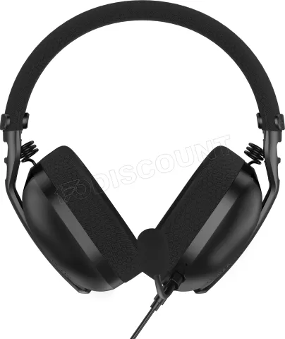 Photo de Casque Gamer filaire Hator Hyperpunk 3 USB (Noir)