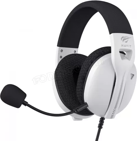 Photo de Casque Gamer filaire Havit Fuxi H5d (Blanc)