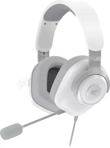 Photo de Casque Gamer filaire Havit H2230U (Blanc)