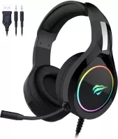 Photo de Casque Gamer filaire Havit H2232d RGB (Noir)