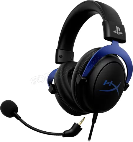 Photo de Casque Gamer filaire HyperX Cloud (Noir/Bleu)